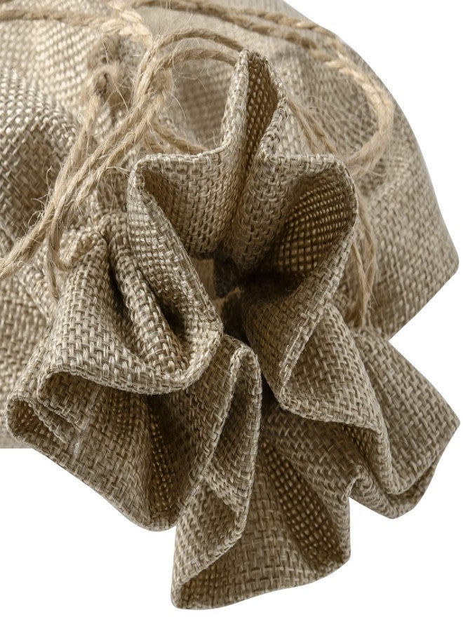 MOUYAT 30 PCS 10 x 14 Inch Burlap Bags with Drawstring, Burlap Favor Sack Wrap Bags Bulk Reusable Linen Rustic Craft Gift Bag Treat Pouches for Wedding, Party, Household Storage - Image 3